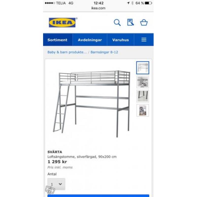 Ikea Våningssäng